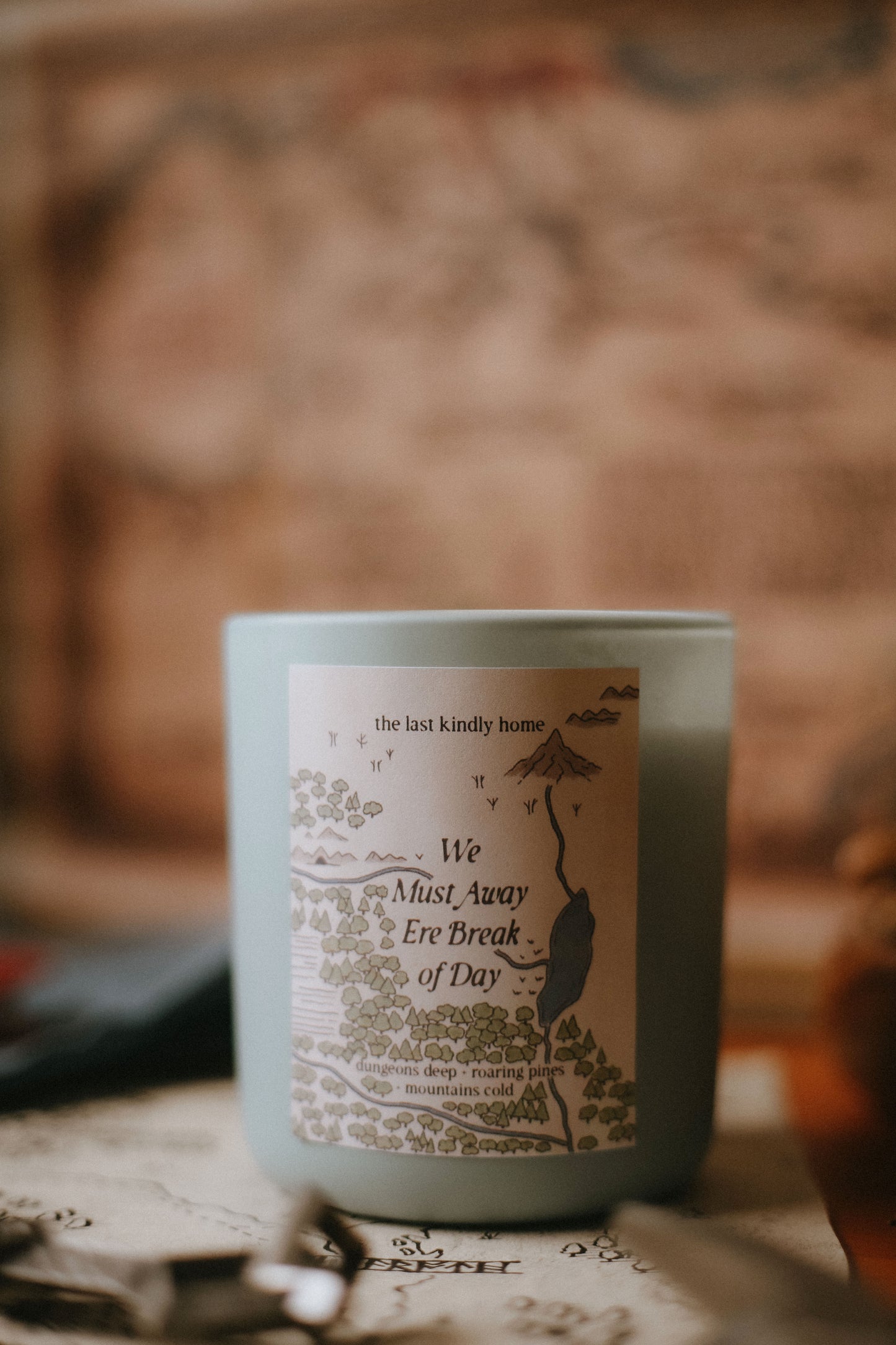 we must away ere break of day candle