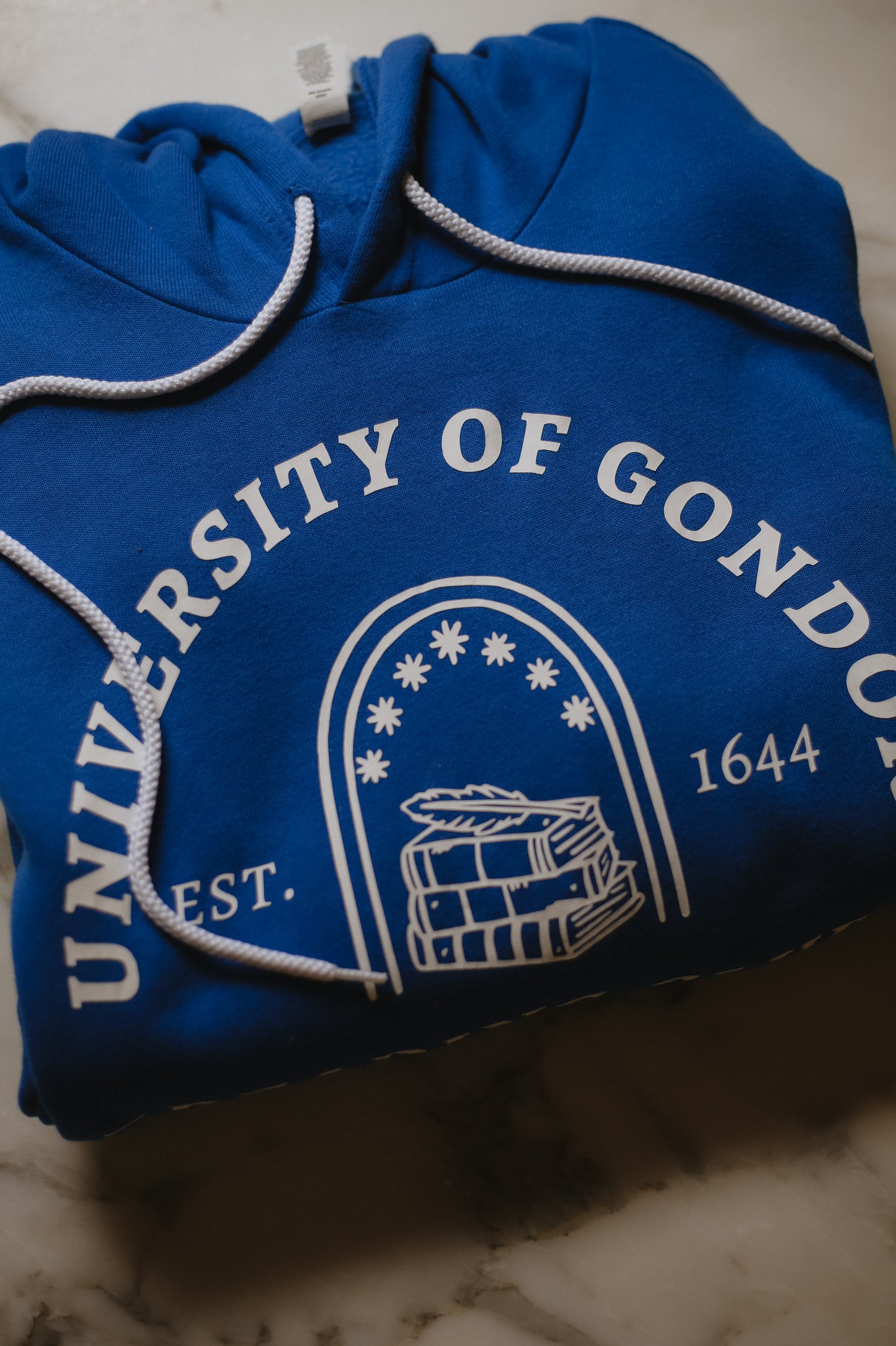 (flawed) university of gondor reading club hoodie - large