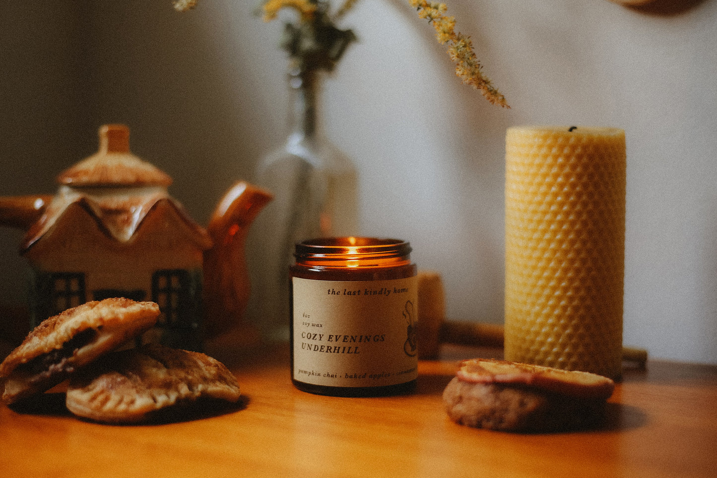 cozy evenings underhill candle