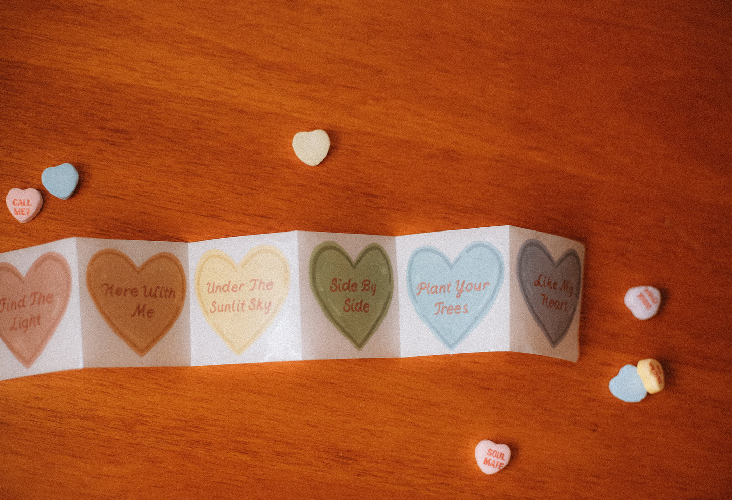 sweethearts sticker collection