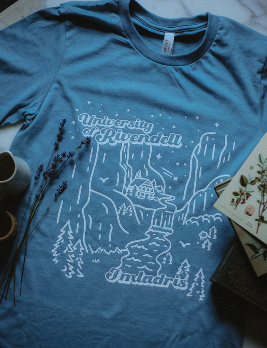 (PRE-ORDER) university of rivendell details t-shirt