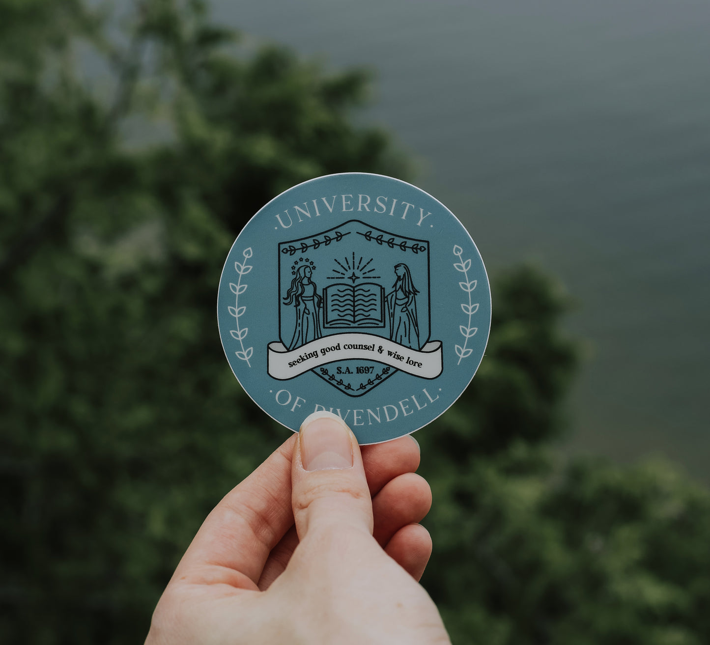 university of rivendell sticker
