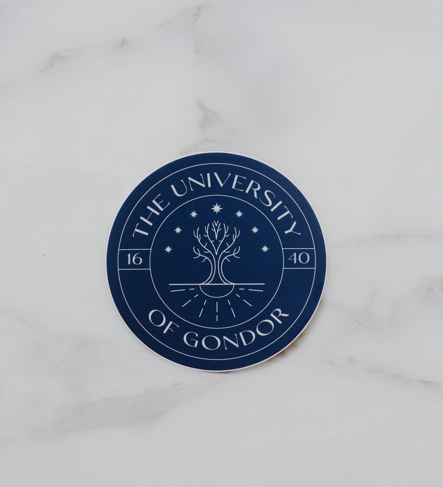 the university of gondor sticker
