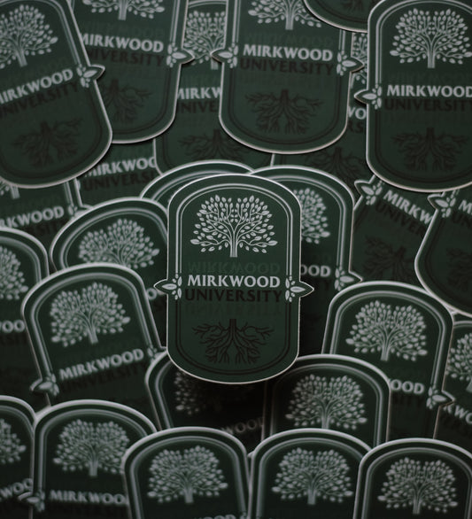mirkwood university sticker