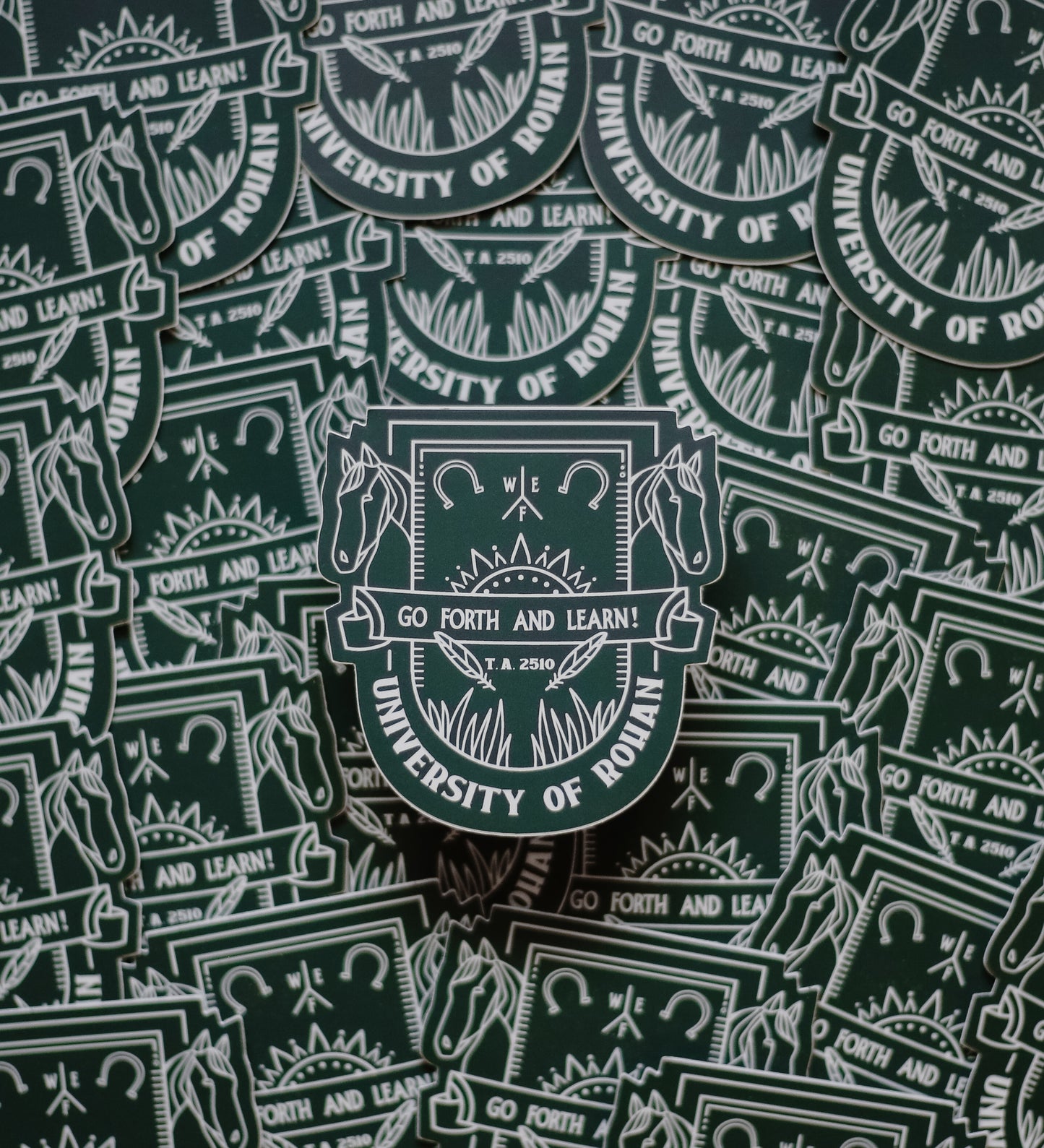 university of rohan sticker