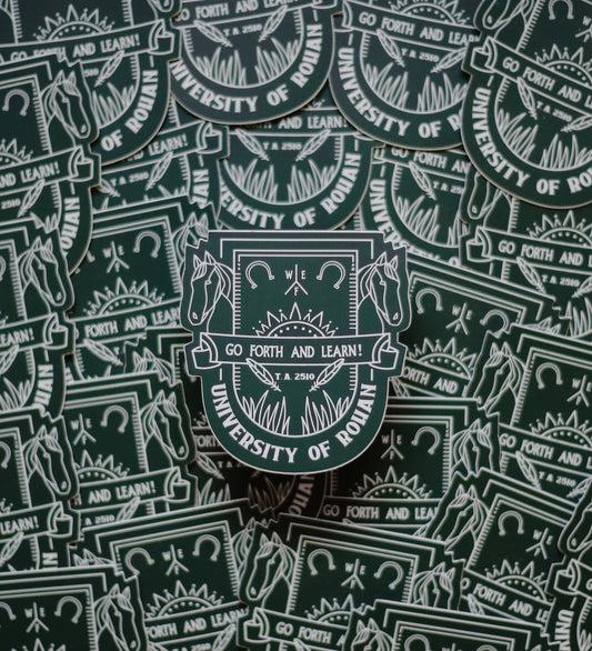 university of rohan sticker