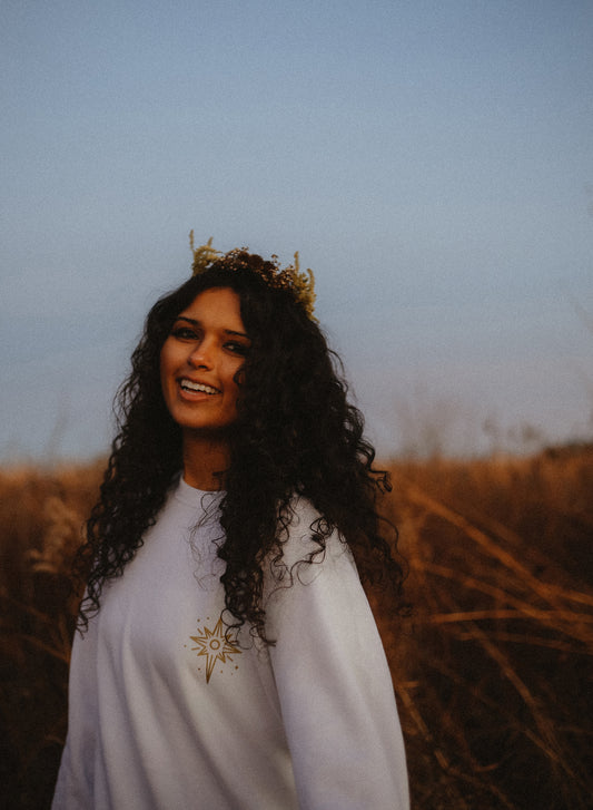 (PRE-ORDER) lady of light minimal sweatshirt/hoodie