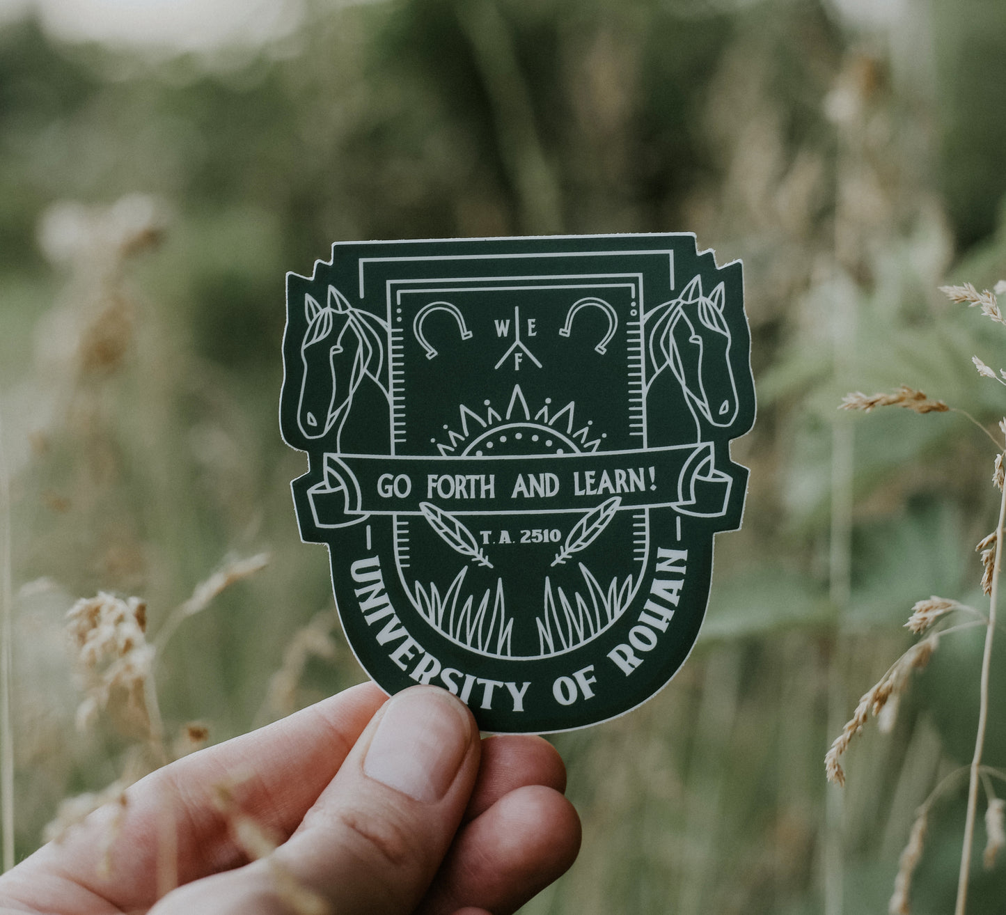 university of rohan sticker