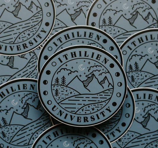 ithilien university sticker