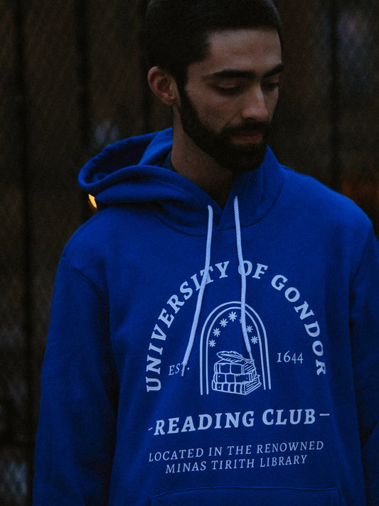 (PRE-ORDER) the university of gondor reading club sweatshirt/hoodie