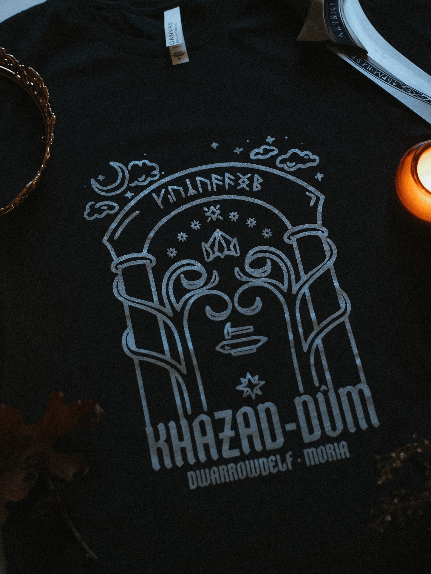(PRE-ORDER) ancient dwarven kingdom of khazad-dûm t-shirt