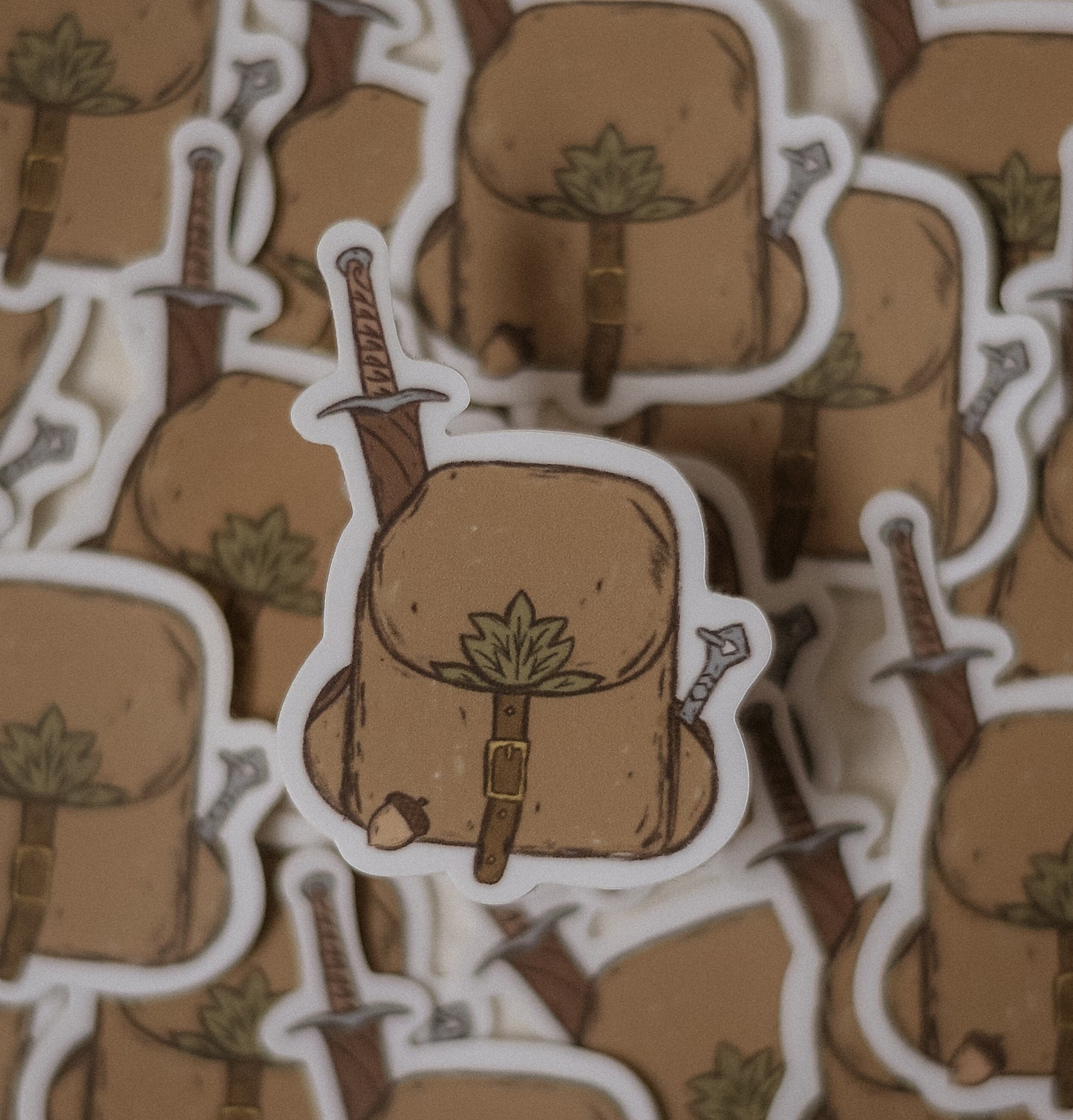 there and back again sticker