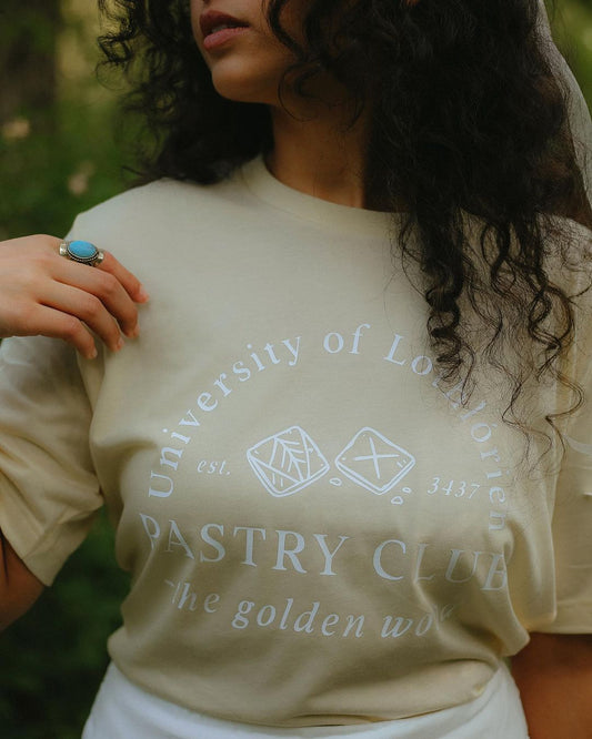 (PRE-ORDER) university of lothlórien pastry club t-shirt