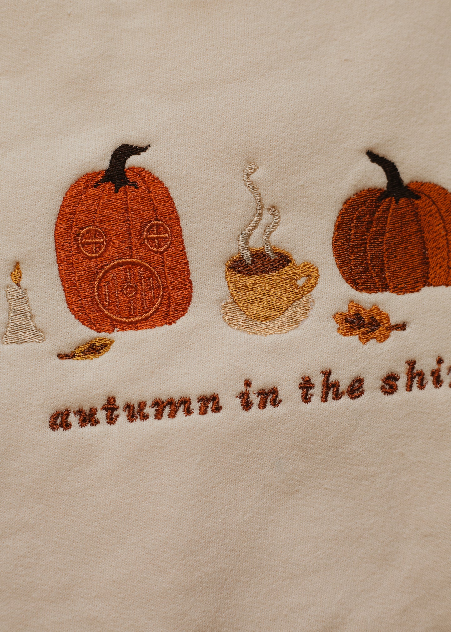 (flawed) autumn in the shire sweatshirt - medium