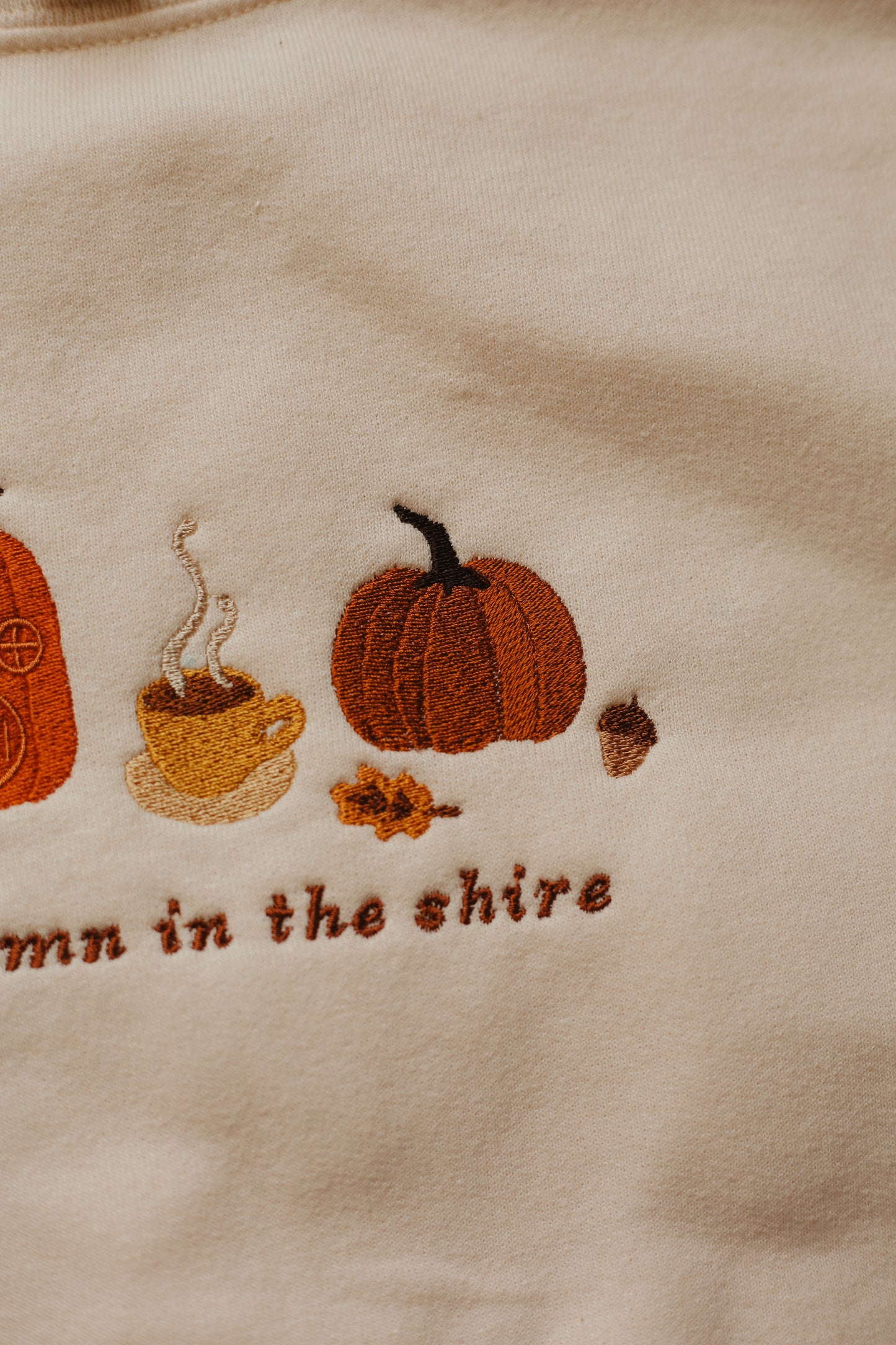 (flawed) autumn in the shire sweatshirt - large