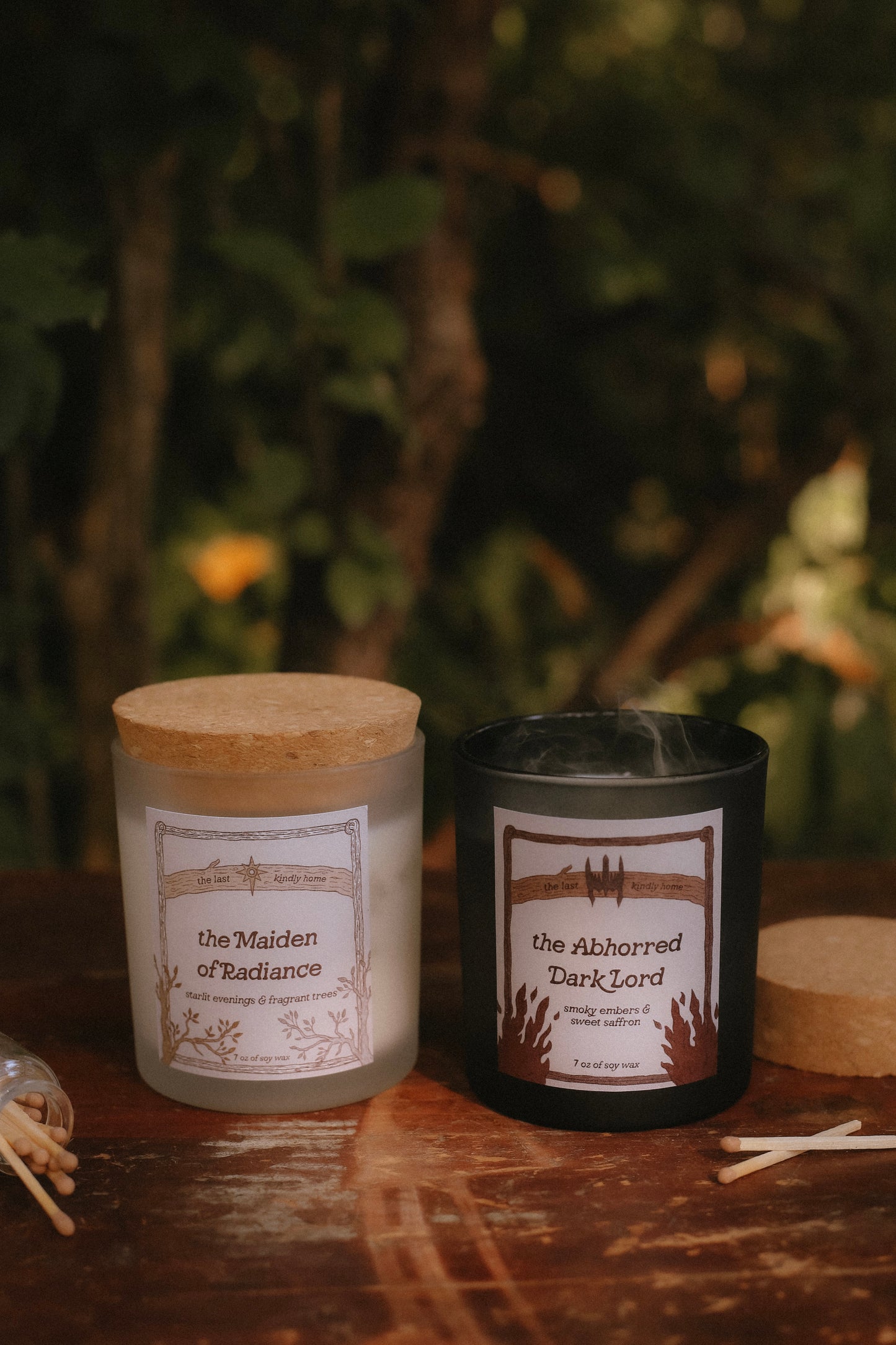 the maiden of radiance candle