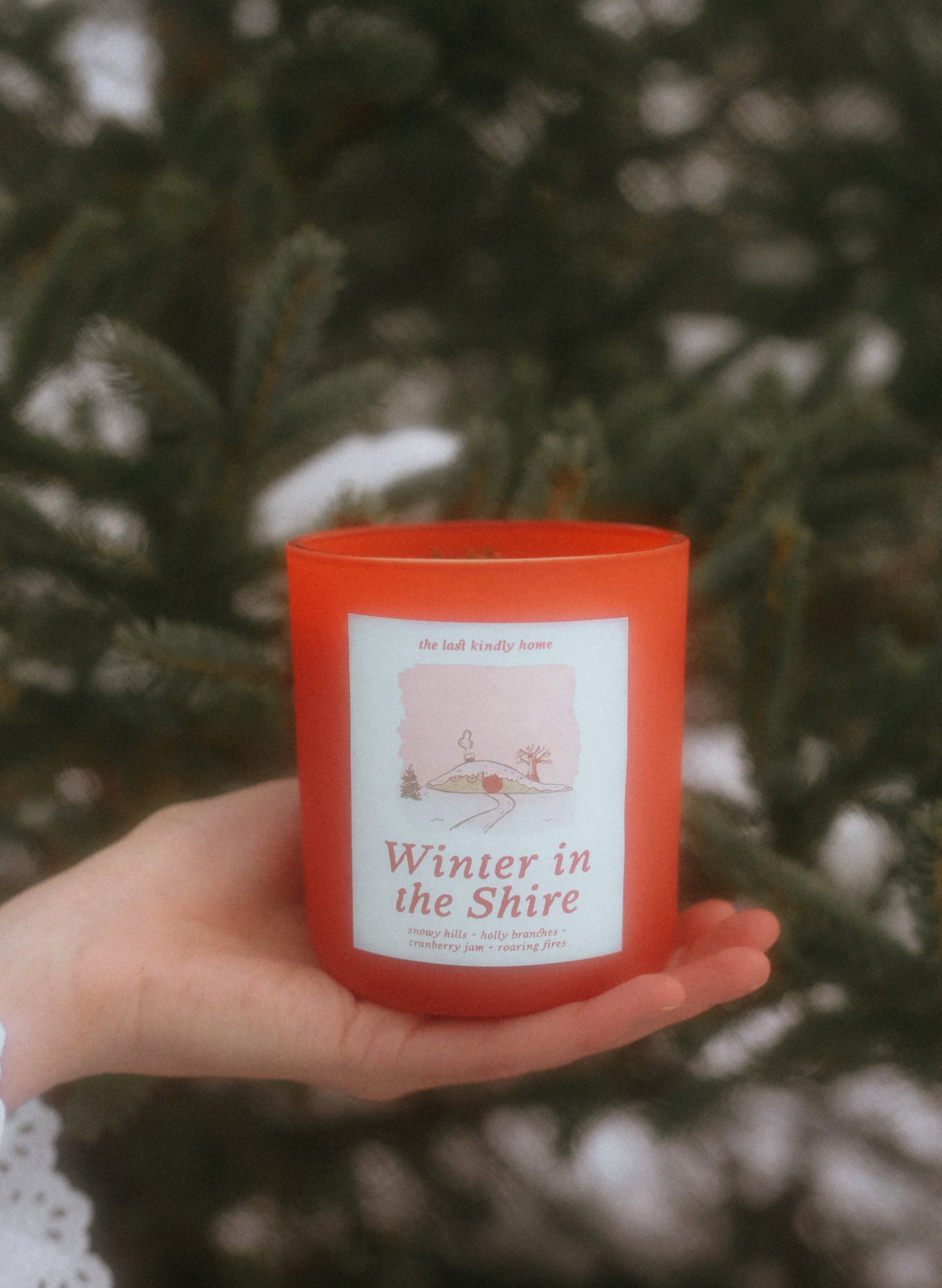 winter in the shire candle