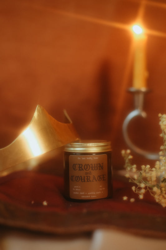 crown and courage candle