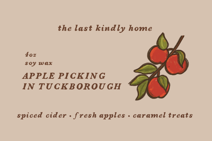 apple picking in tuckborough candle