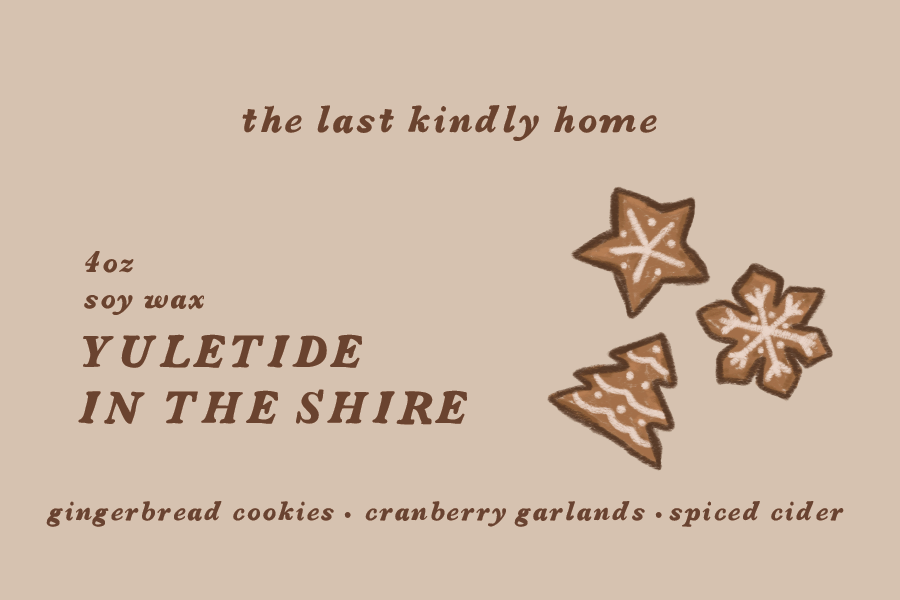 yuletide in the shire candle