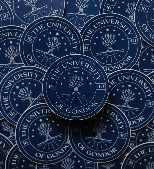 the university of gondor sticker