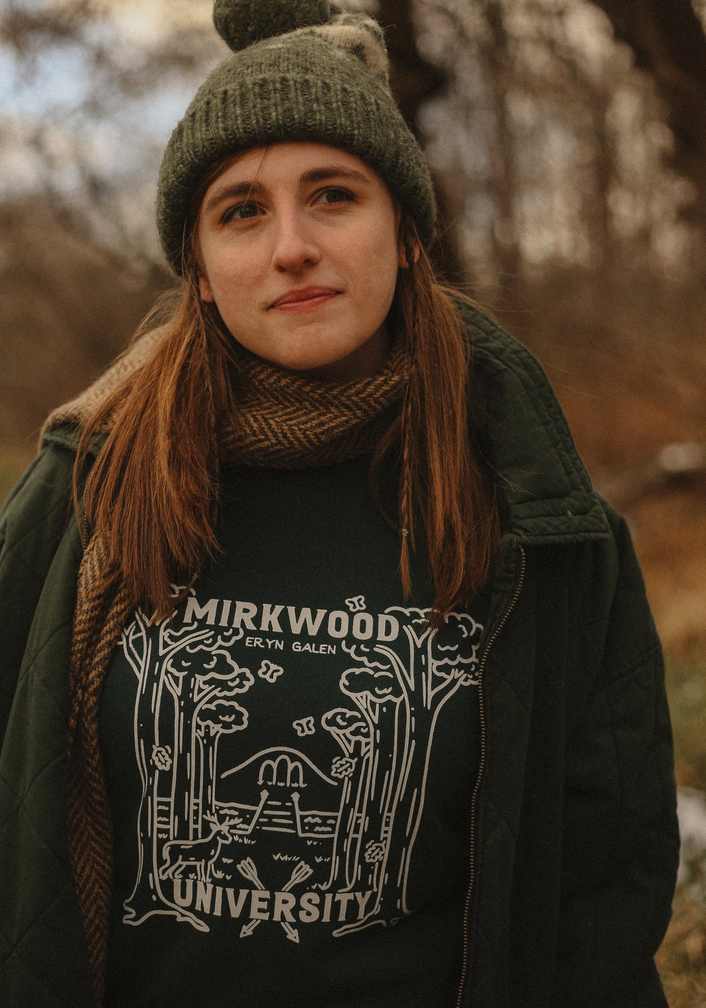(PRE-ORDER) mirkwood university details sweatshirt/hoodie